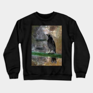 Pete, The Pied Currawong Crewneck Sweatshirt